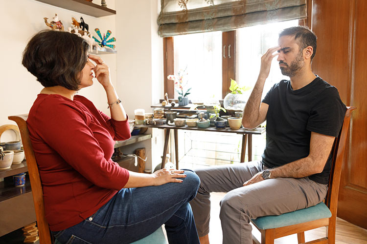 Private Emotional Freedom Technique EFT tapping sessions at home in Delhi, Gurgaon and Noida.